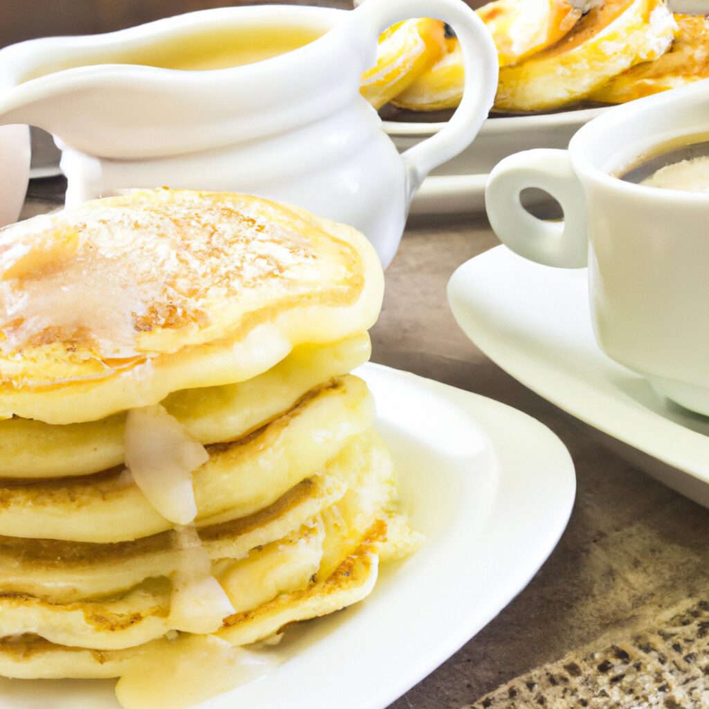 Receita de Panquecas de Molho Branco: o Prato Perfeito para o Seu Café da Manhã!