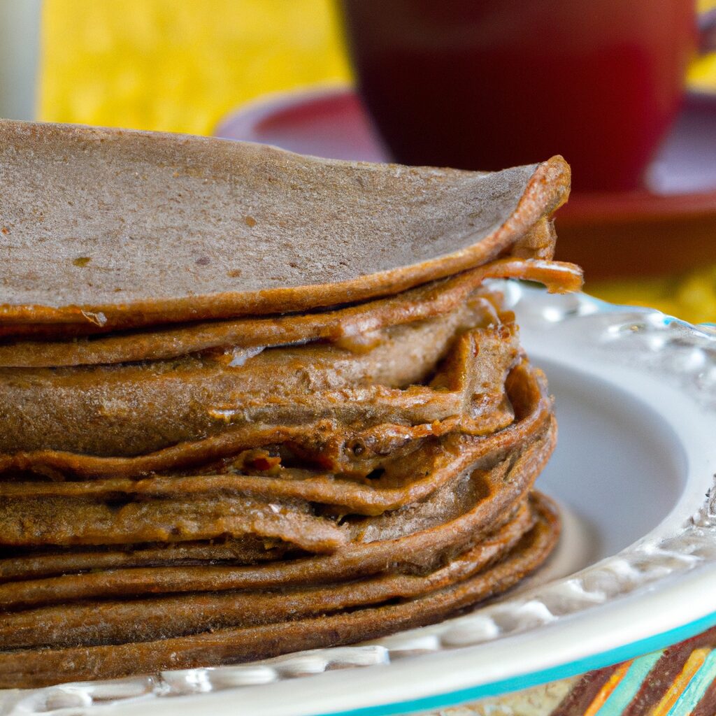 Receita de panquecas doce integral: uma delícia saudável para o café da manhã!