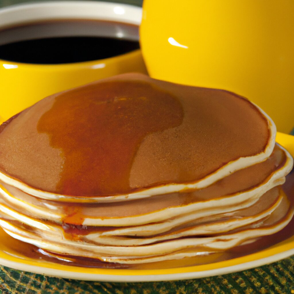 Receita de Panquecas Doce pro Café da Manhã