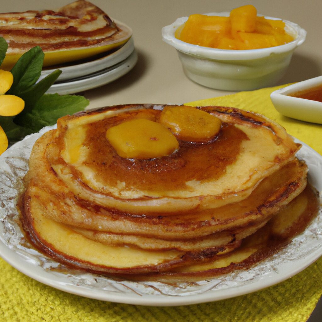 Receita de panquecas doce recheadas: um novo sabor para o seu café da manhã!