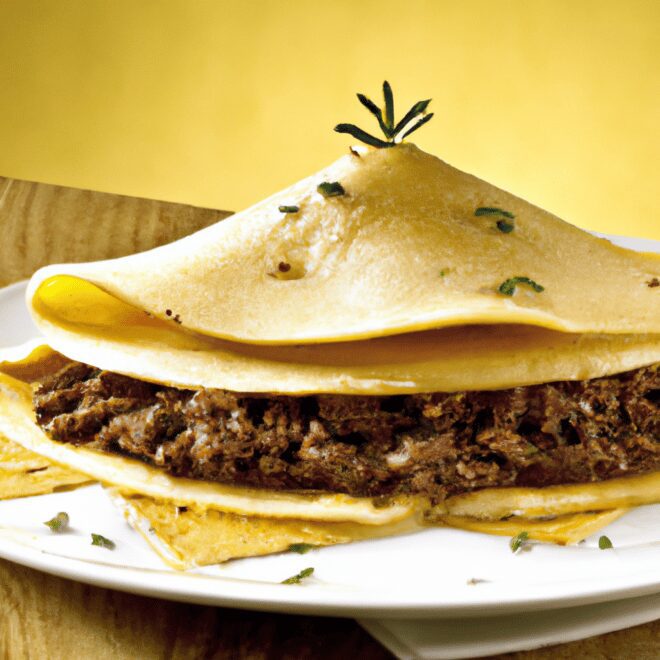 Receita Fácil de Panqueca de Carne