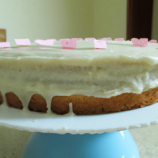 Receita Fácil Para Bolo De Aniversário
