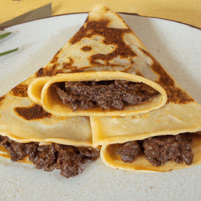 Receita Simples e Fácil de Panqueca de Carne Moída