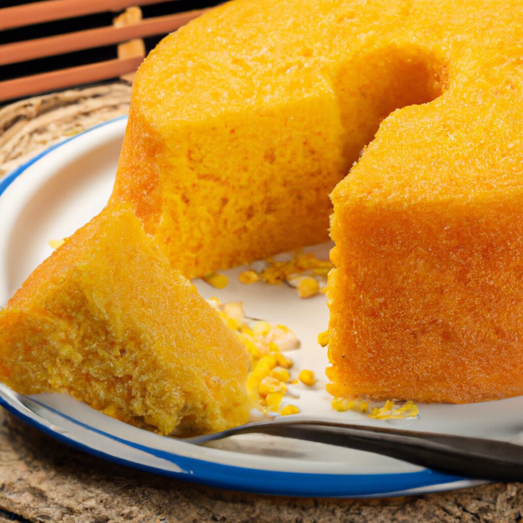 Receita Simples de Bolo de Milho de Cuscuz