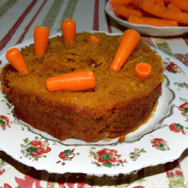 A Receita Tradicional de Bolo de Cenoura que todo mundo adora!