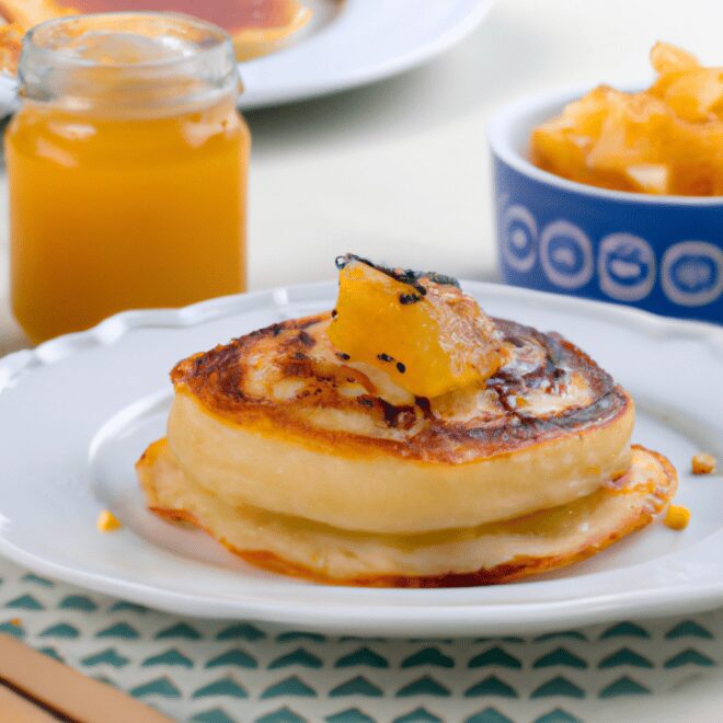Receitas de Panquecas Doces Light de Coco