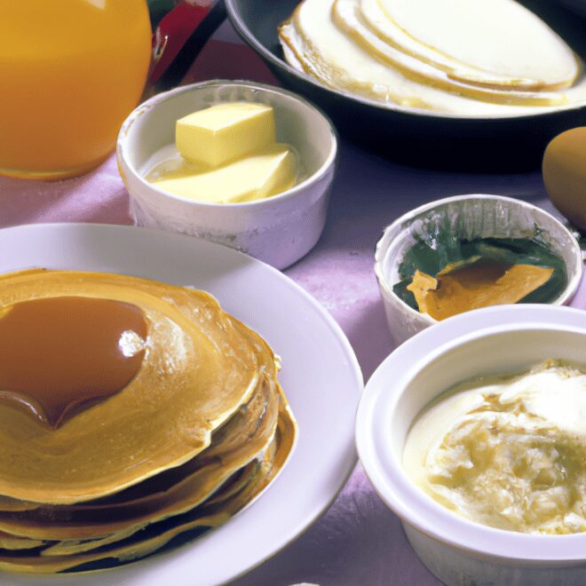 Receitas de Panquecas e Acompanhamento