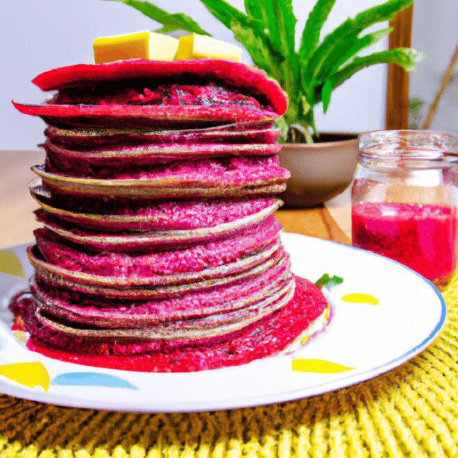 Receitas de Panquecas Fit com Beterraba: A melhor maneira de começar o seu dia!