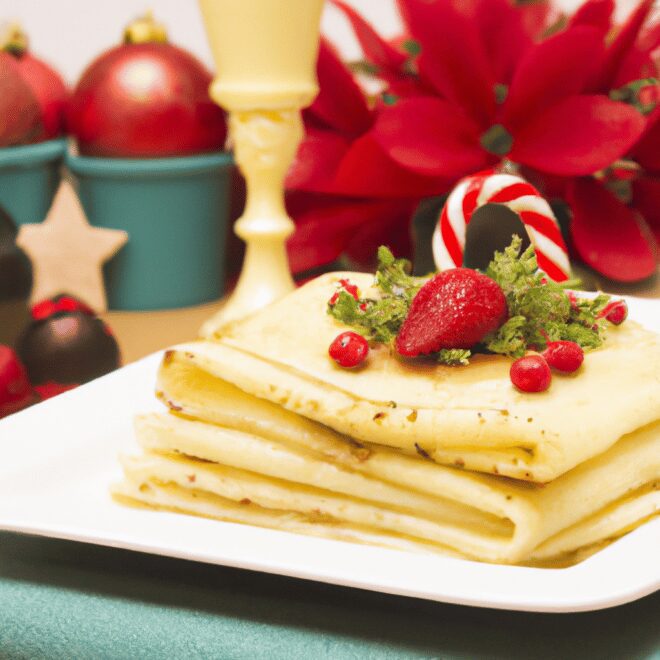 Receitas de Panquecas Light para o Natal