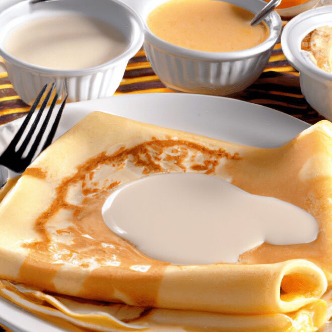 Receitas de Panquecas com Molho Branco