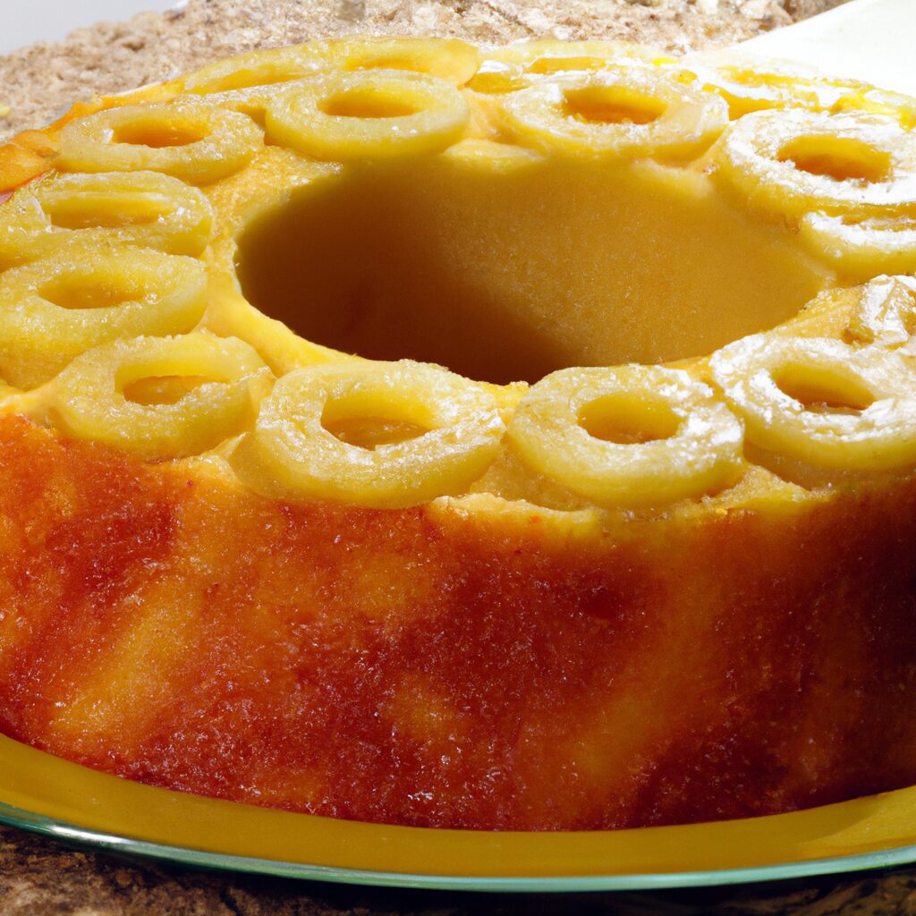 Bolo de abacaxi: a receita do pai