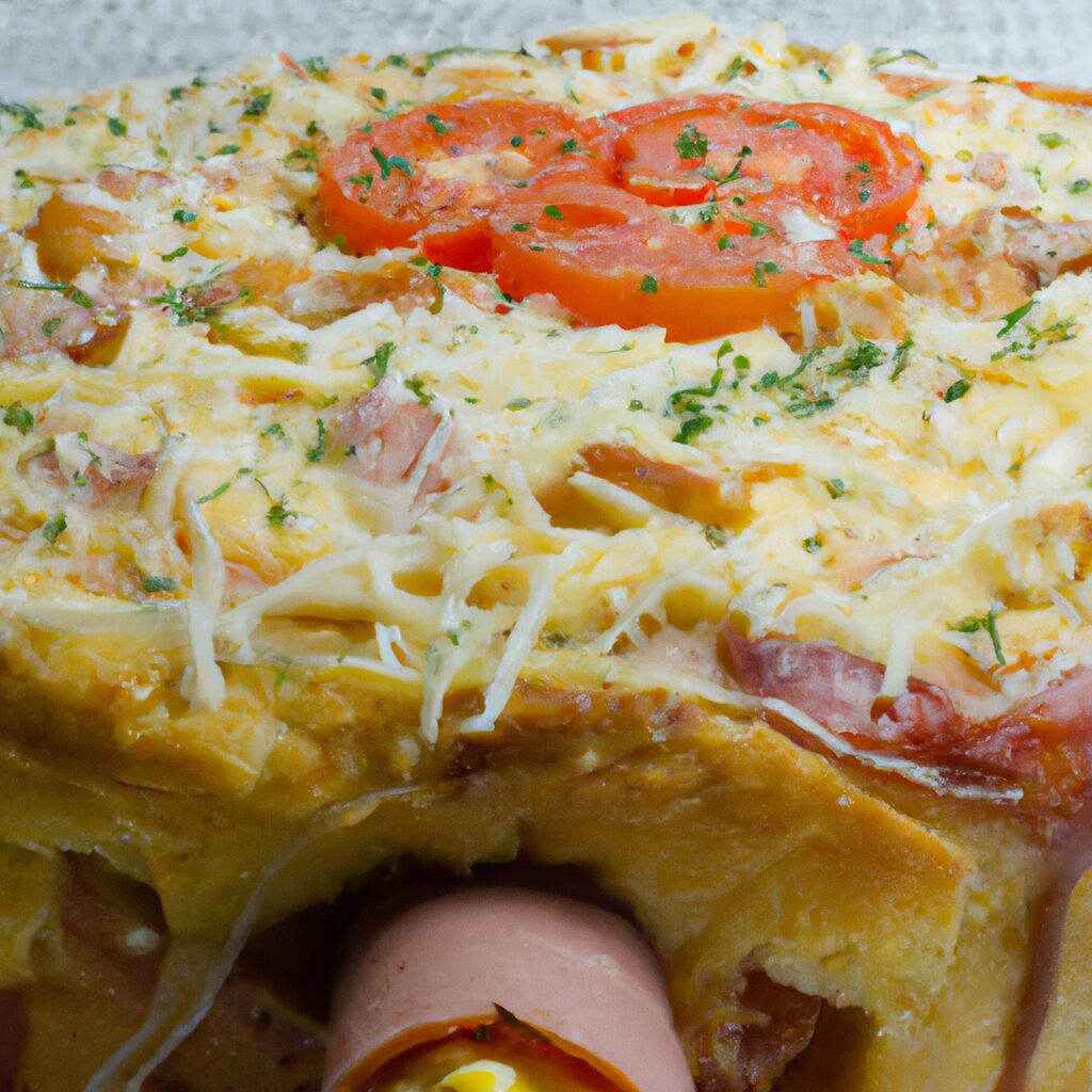 Bolo de Pizza Receita: Surpreenda Seus Amigos Com Uma Deliciosa Pizza Em Forma de Bolo!