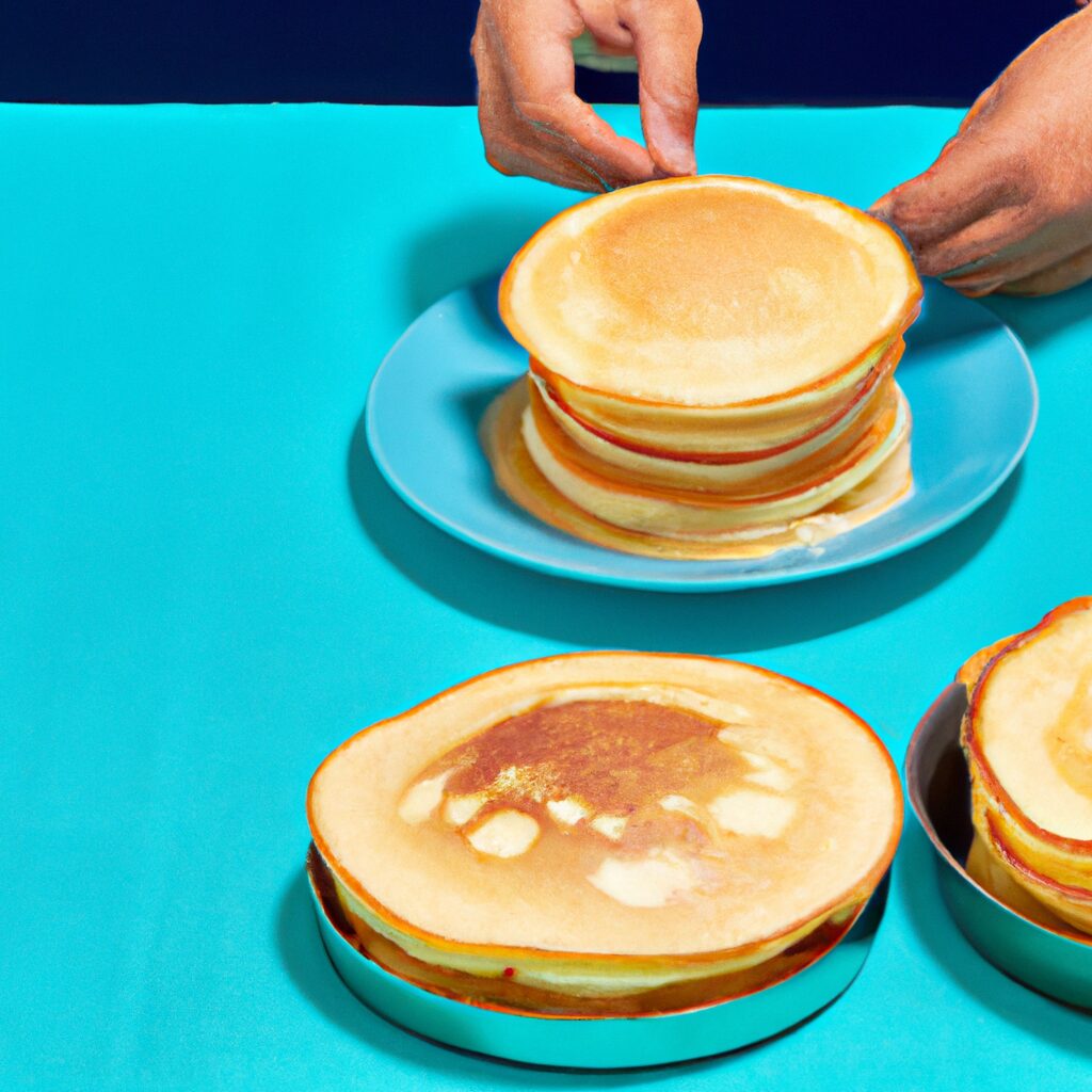 Como fazer uma receita de 8 panquecas