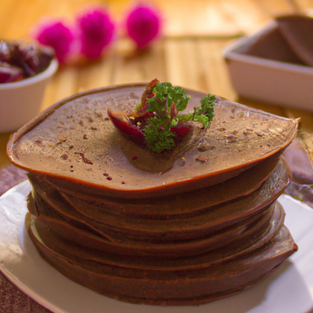 Receitas de panquecas culinárias ayurvédicas