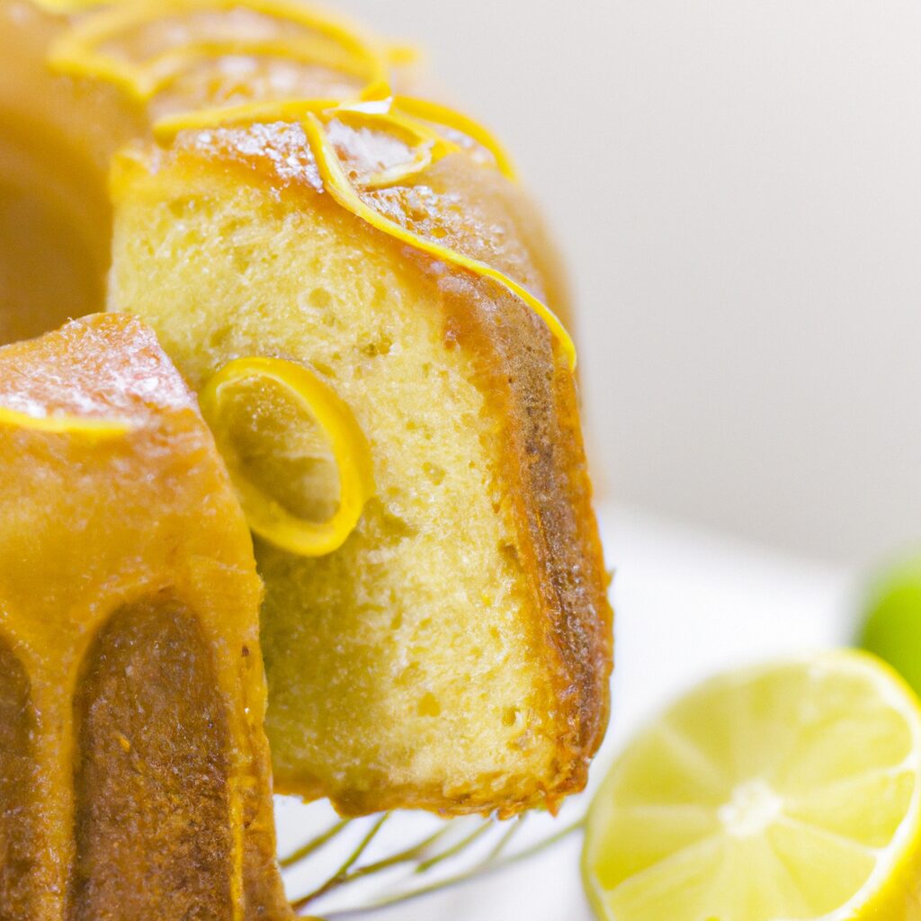 Bolo Caseiro de Limão: A Receita Cítrica e Deliciosa Que Você Precisa Conhecer!