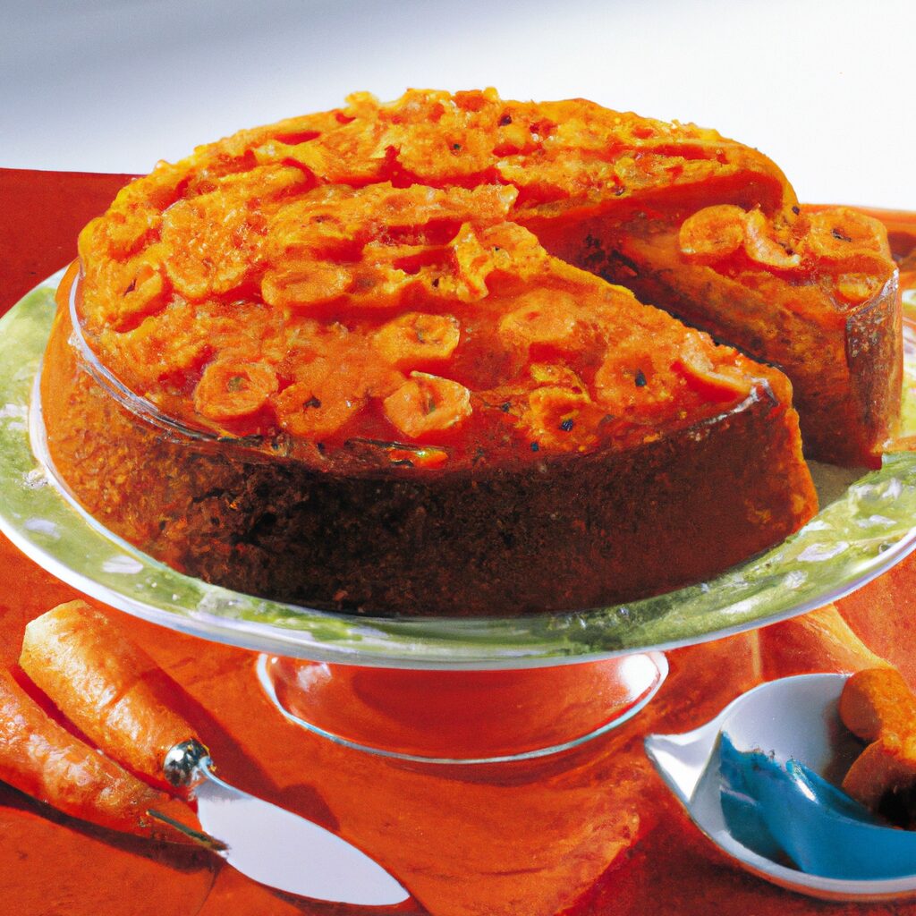 Receita de Bolo de Cenoura para 2 Pessoas