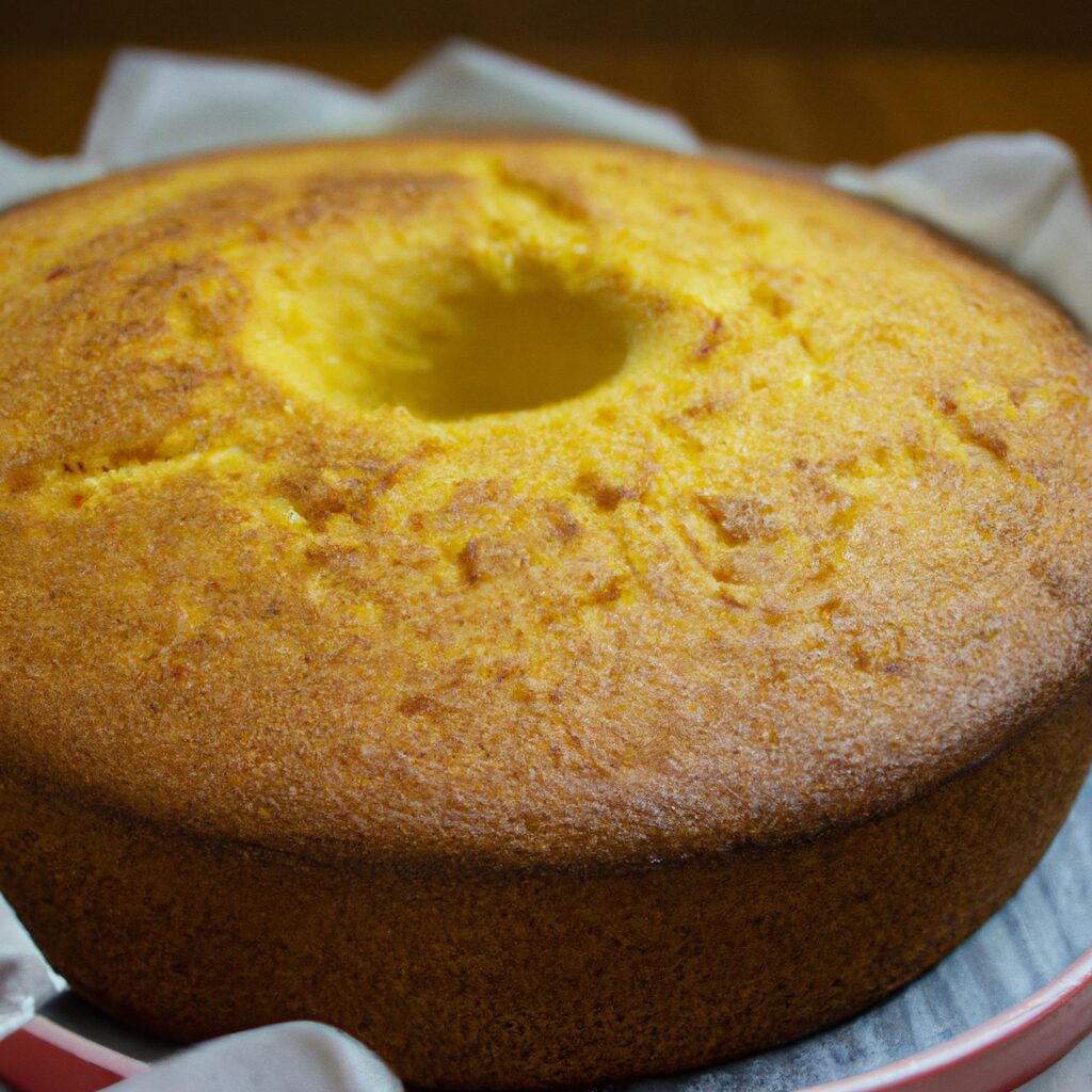 Bolo Pão de Ló de 3 Ingredientes: Receita Simples e Fácil!