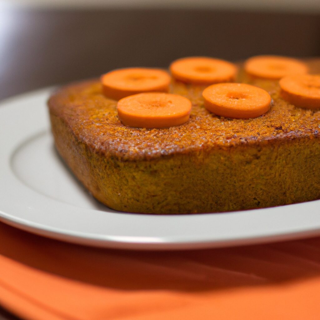 Bolo de cenoura com 3 cenouras: a receita perfeita para o seu café da manhã!