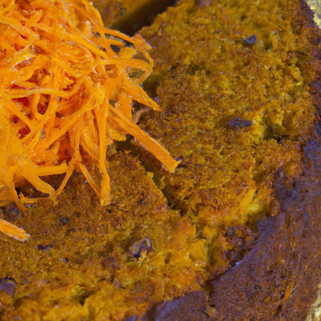 Bolo de cenoura com calda crocante: a receita perfeita para o seu café da manhã!