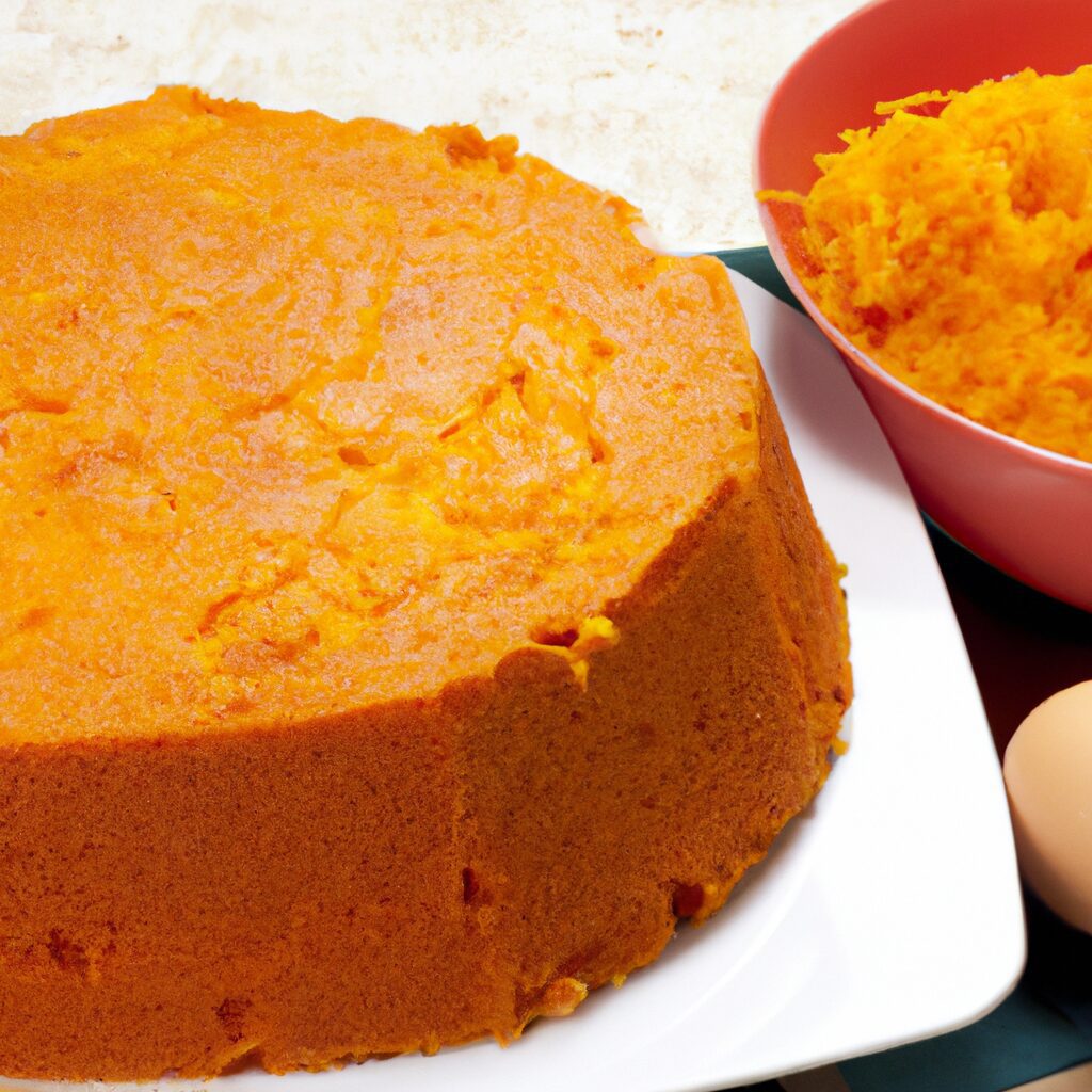 Receita de Bolo de Cenoura com Margarina Qualy