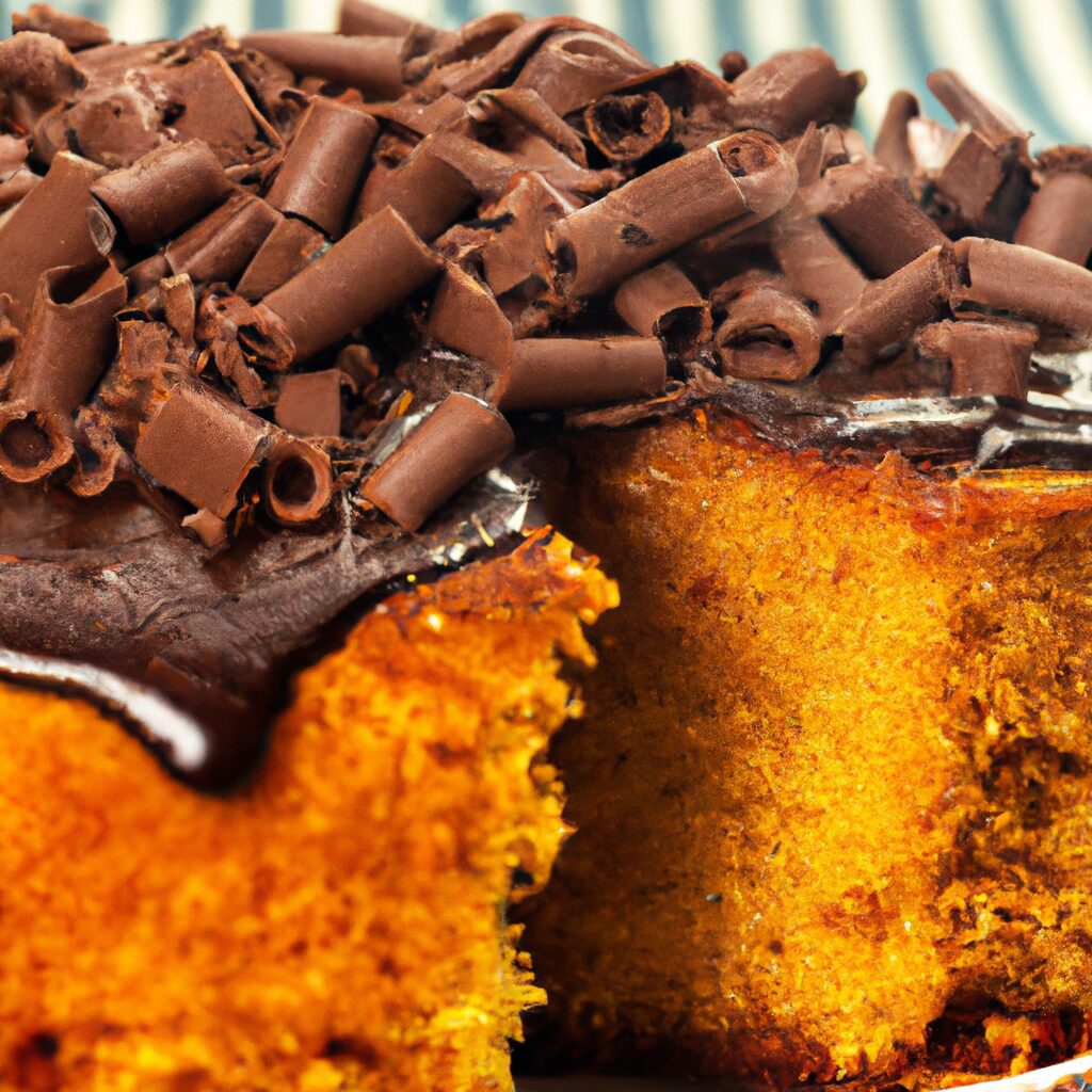 Bolo de Fuba Mesclado com Chocolate: A Receita Perfeita Para os Amantes do Doce!