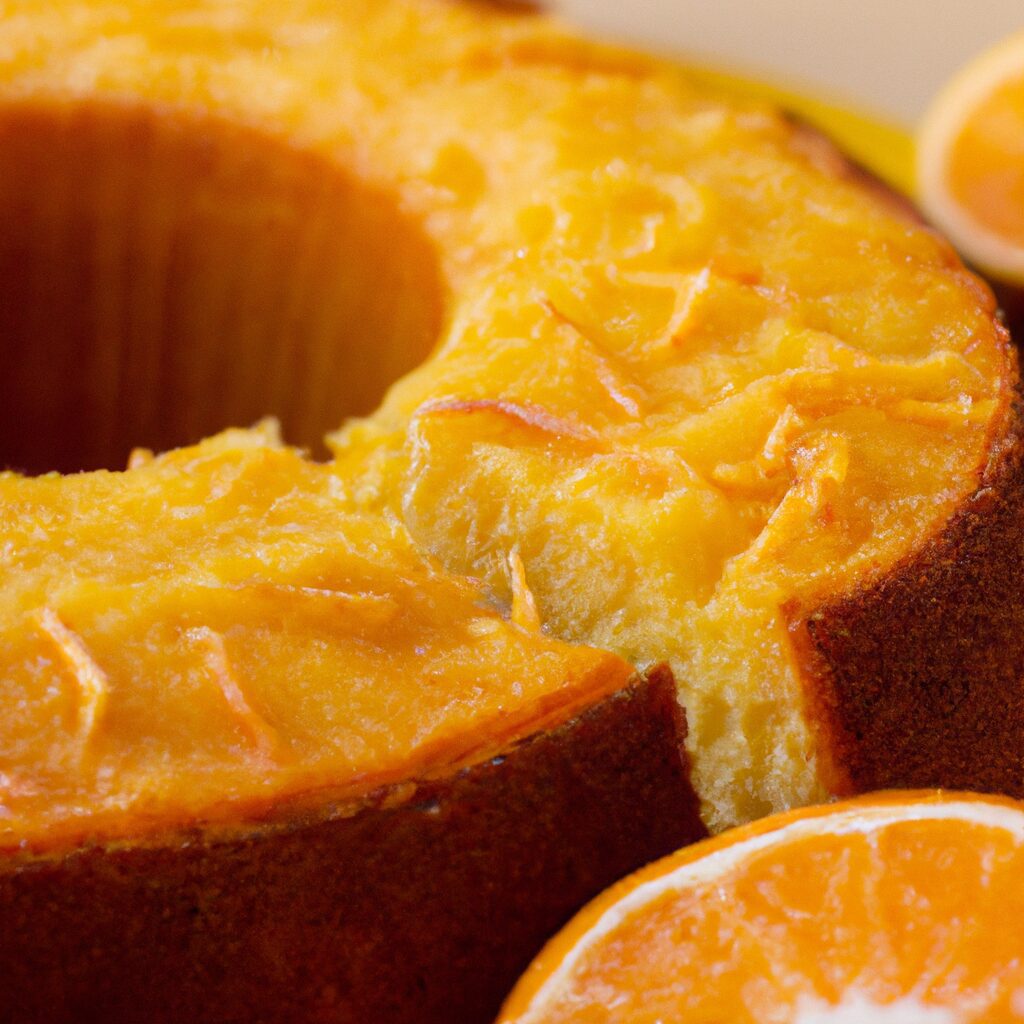 Receita de Bolo de Laranja Simples e Fácil de Fazer