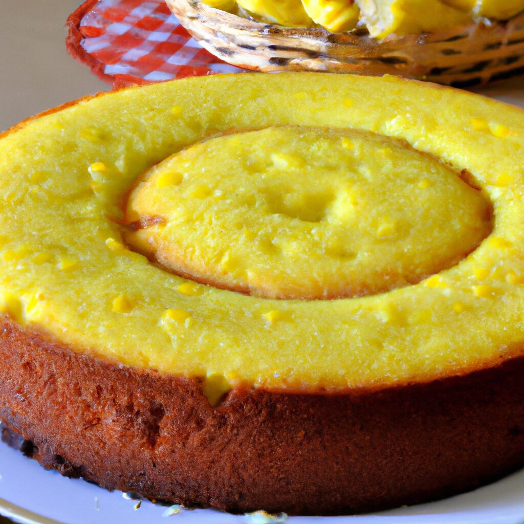 Receita de Bolo de Milho Simples e Gostoso
