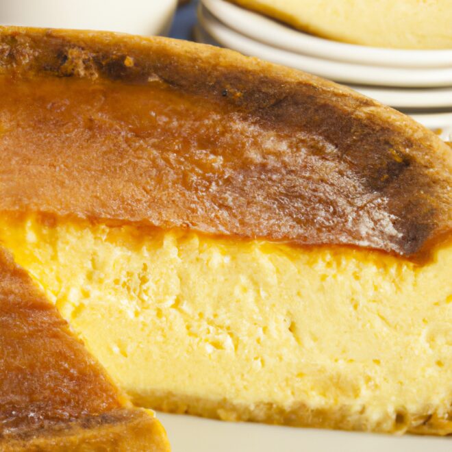 Bolo de nata de leite de vaca a receita perfeita para o seu café da manhã!