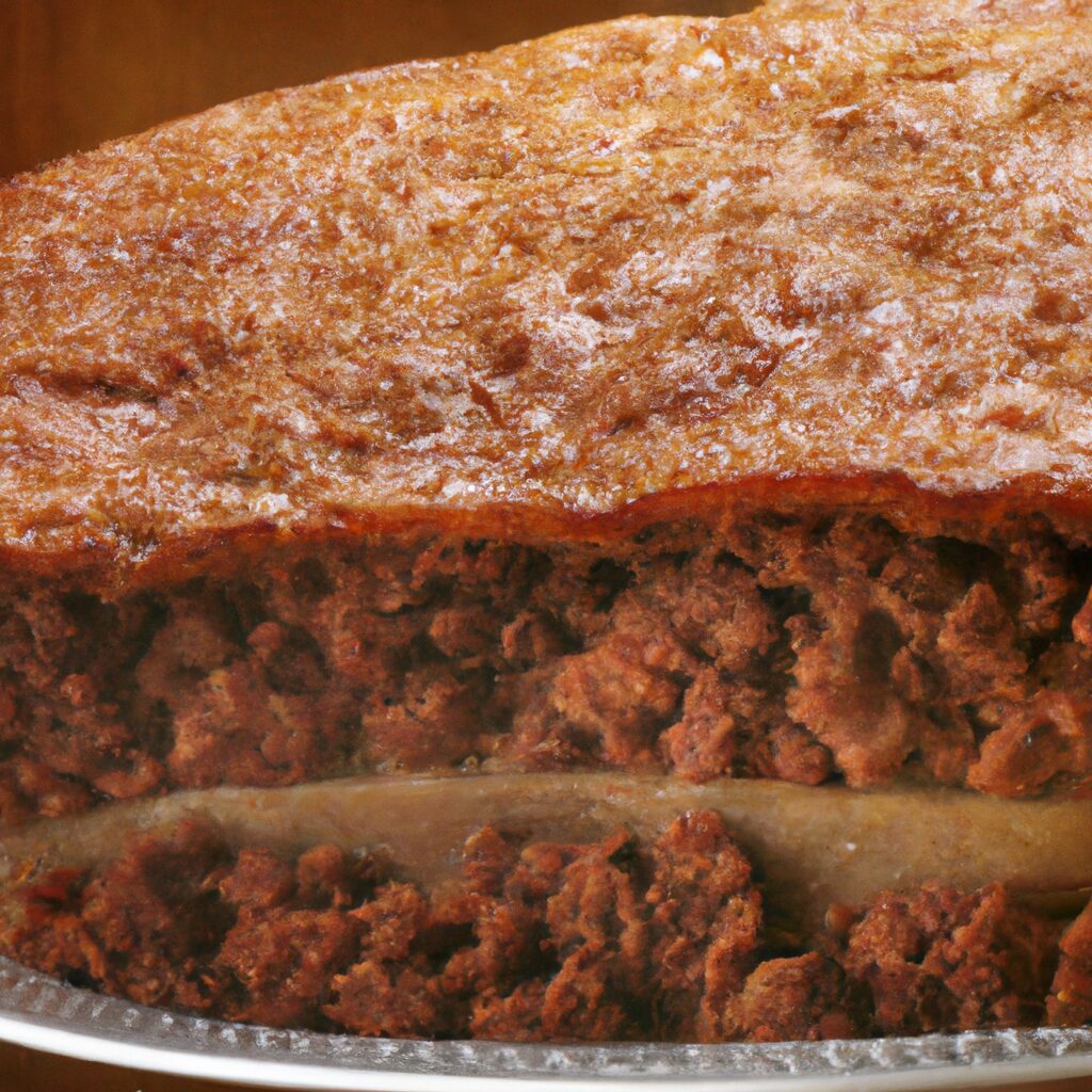 Receita de Bolo Salgado de Carne Moida Simples