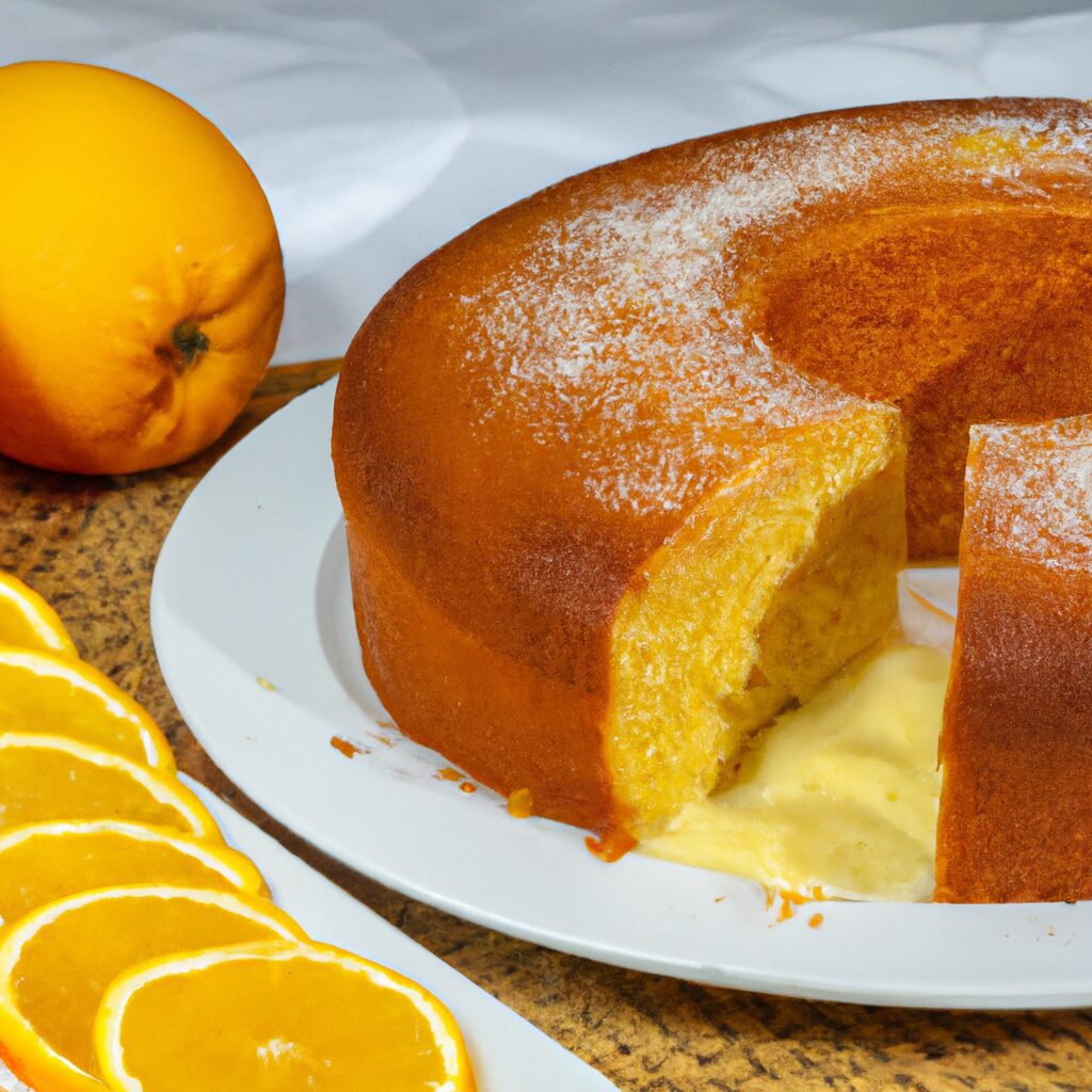 Receita de Bolo Simples Delicioso: Aprenda a Fazer o Bolo de Laranja Perfeito