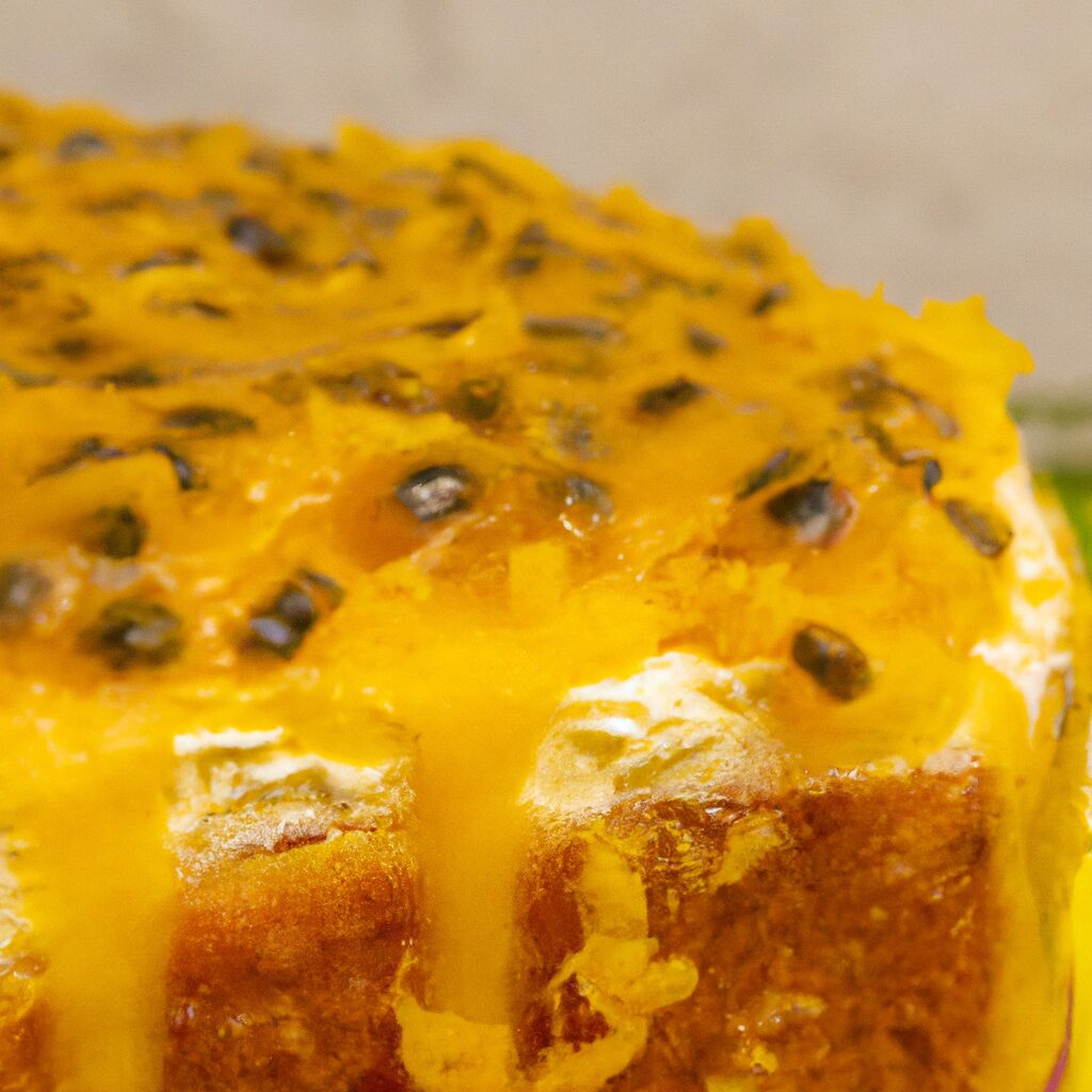 Receita de cobertura de bolo de maracuja: a melhor sobremesa para o verão!
