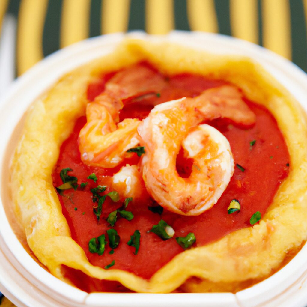 Receita de Panqueca de Camarão com Molho de Tomate