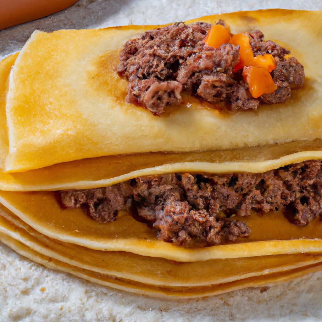 Receita de Panqueca de Carne Moida Rápido e Fácil