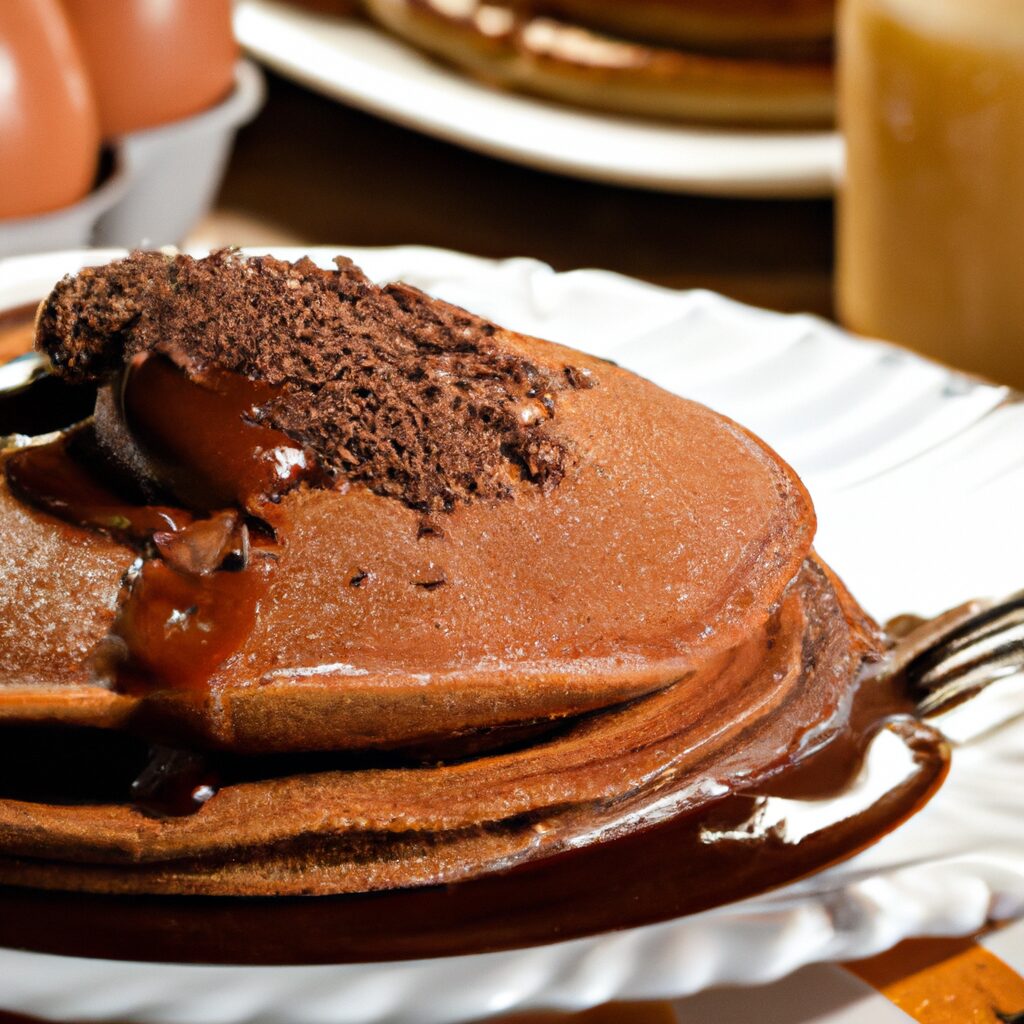 Receita de Panqueca Doce de Chocolate: Uma Delícia para o Seu Café da Manhã