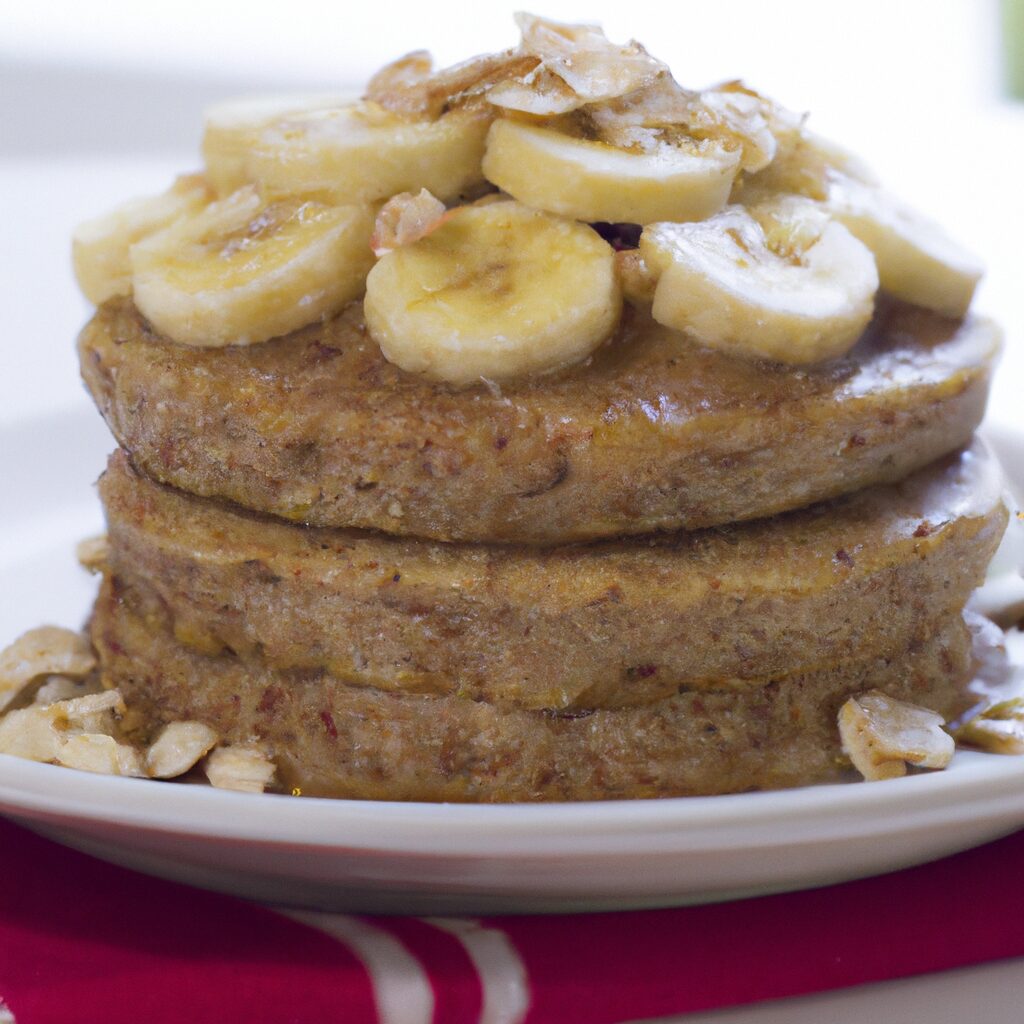 Receita de Panqueca de Banana Fit com Aveia