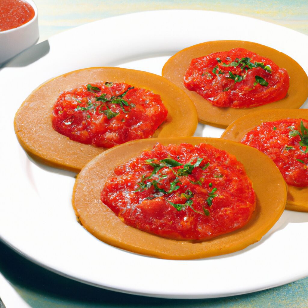 Receita de Panqueca com Molho de Tomate