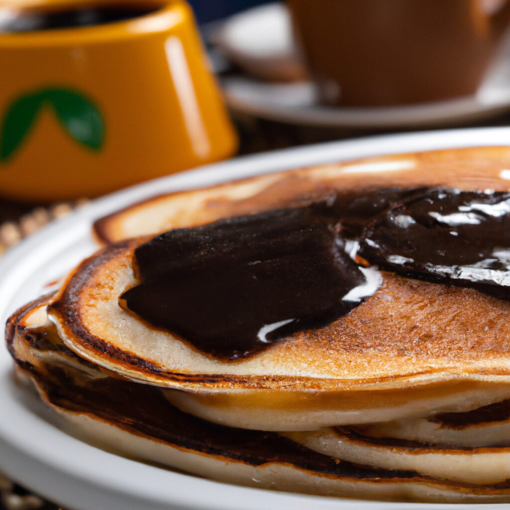 Panquecas com Calda de Chocolate: uma Delícia para o Seu Café da Manhã