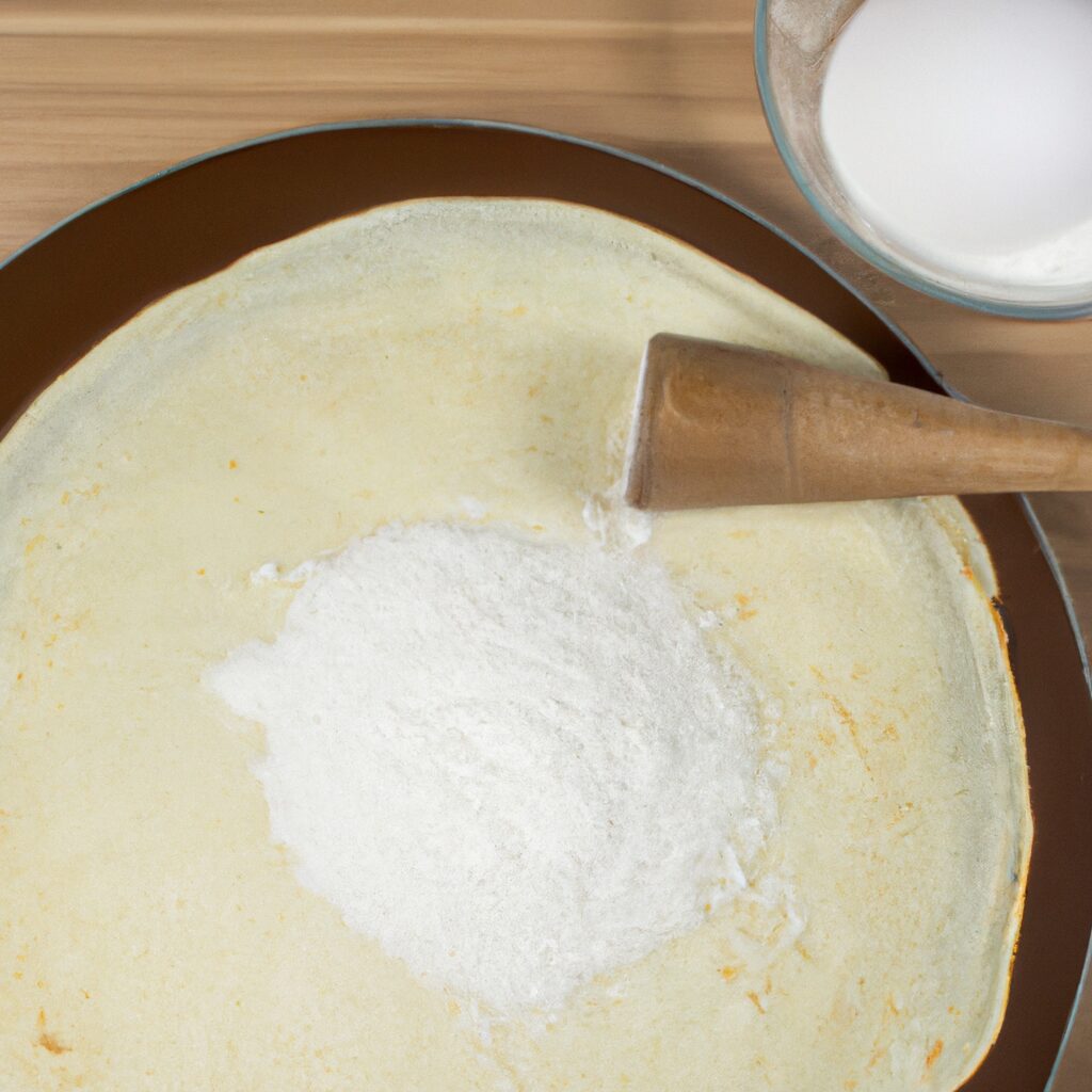 Receita para 1 Panqueca de Farinha de Arroz