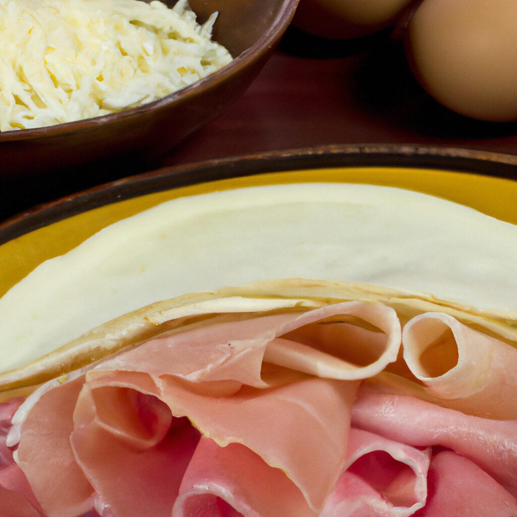 Receita para fazer Panqueca de Presunto e Queijo