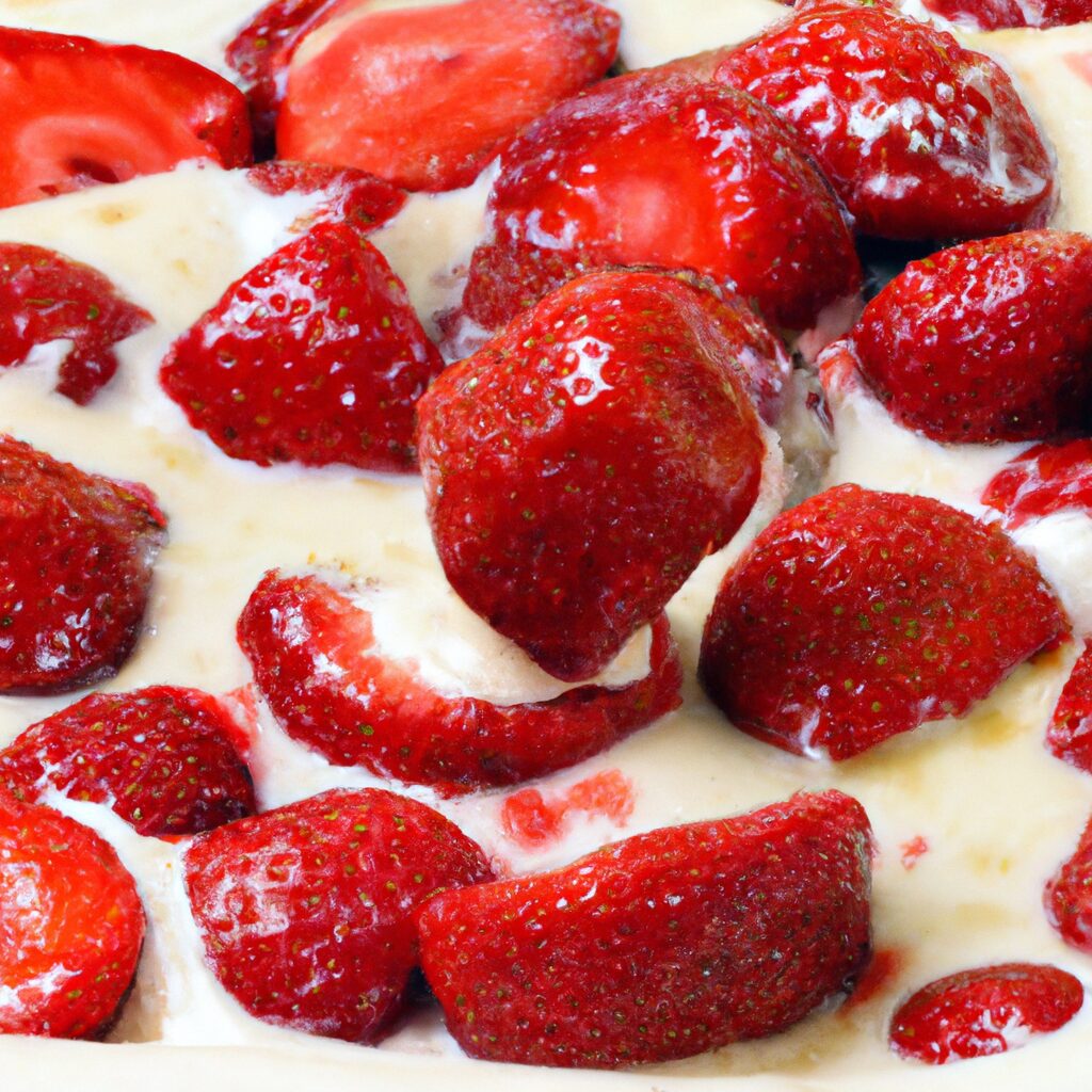 Receita de Recheio para Bolo de Morango