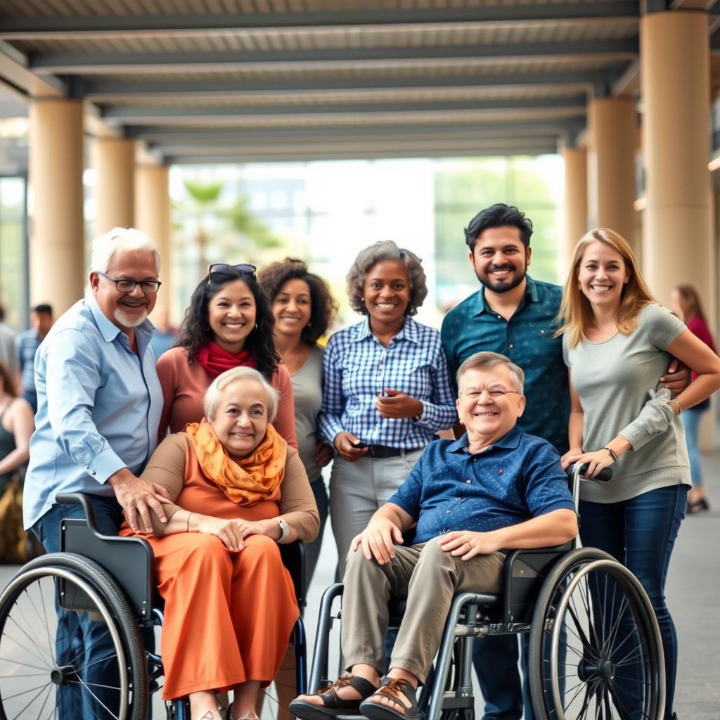 image Imagem abstrata representando conexões e diversidade, com cores vibrantes.