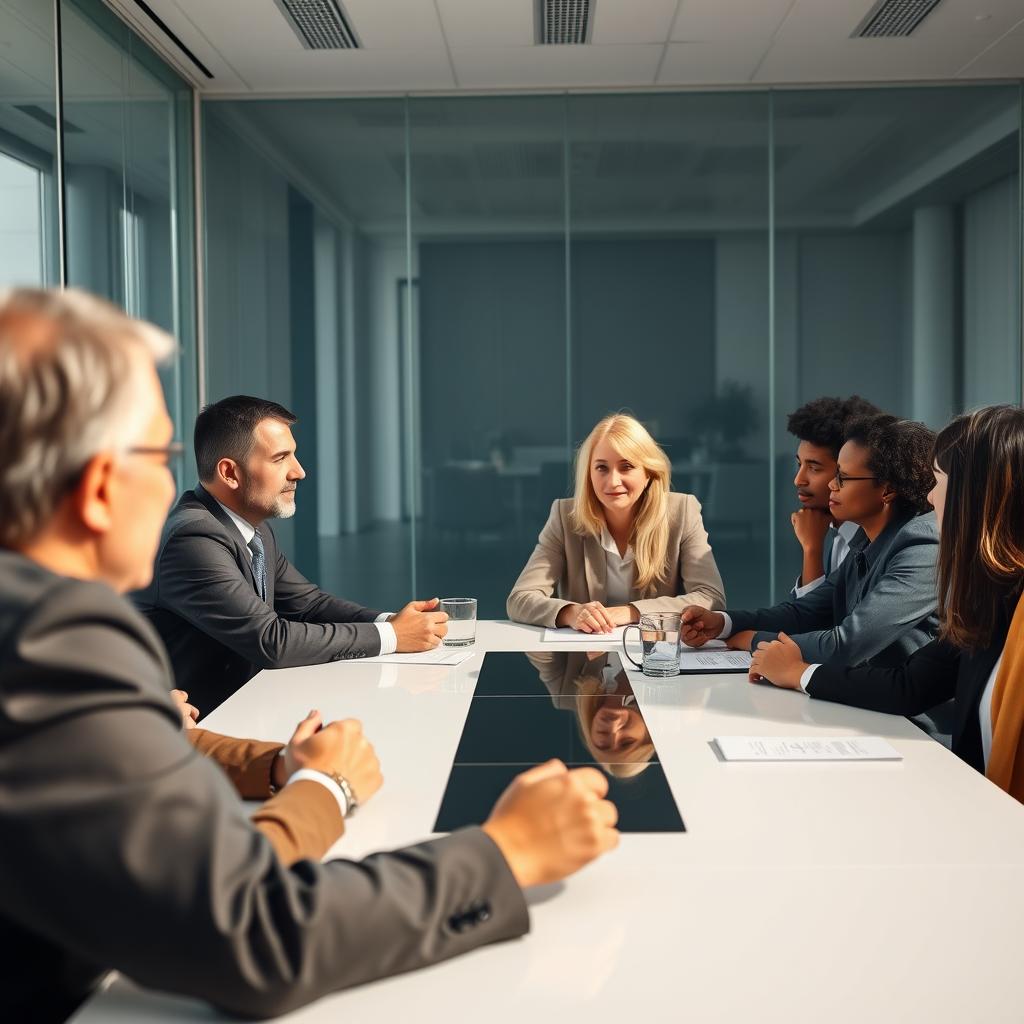 image Duas pessoas conversando com atenção mútua, simbolizando escuta ativa e diálogo respeitoso.