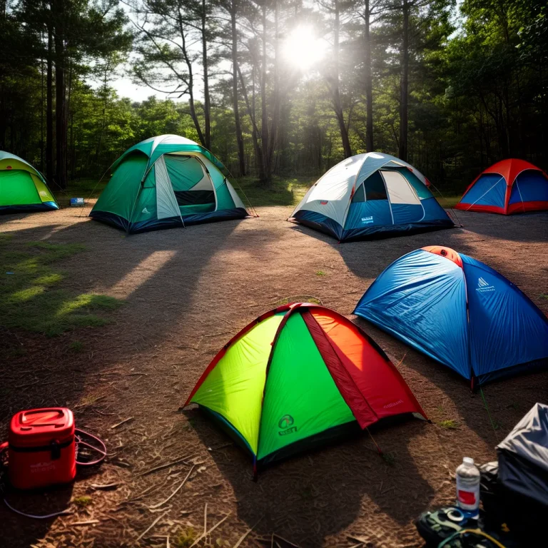 A importância da sustentabilidade em acampamentos e passeios na natureza.