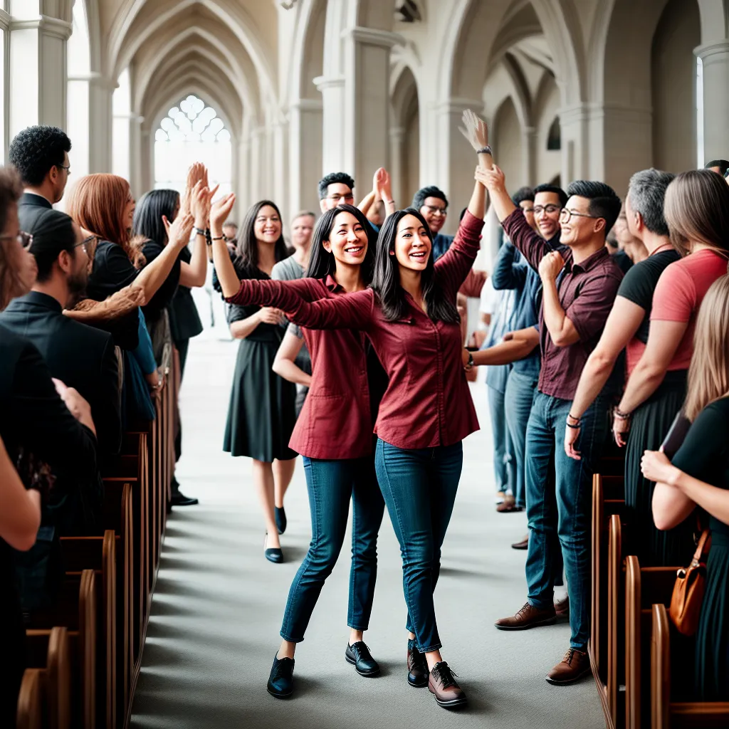 Fotos acolhimento comunidade igreja luzes