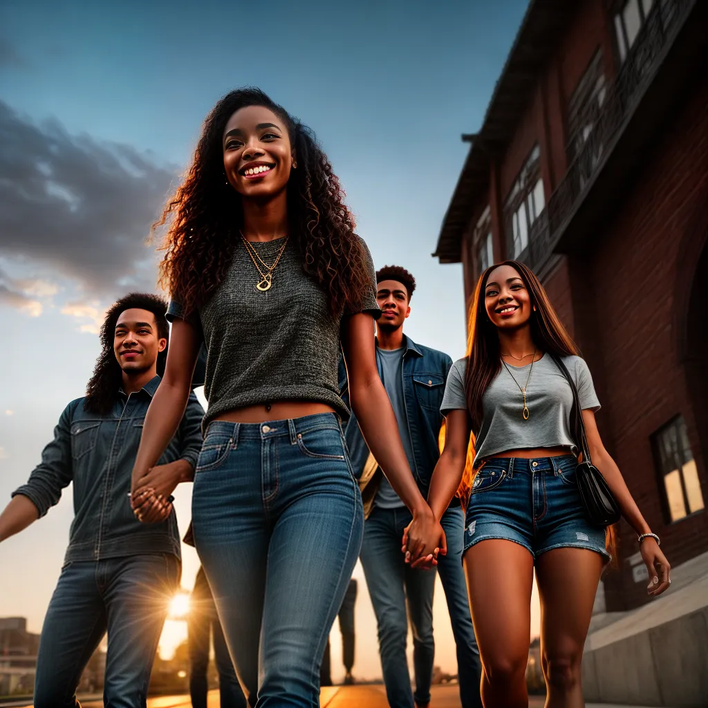 Fotos adolescentes diversidade igreja sorrisos