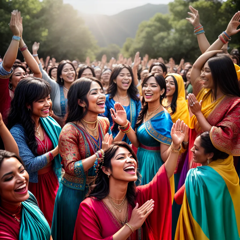 Fotos adoracao grupo luz paisagem festa