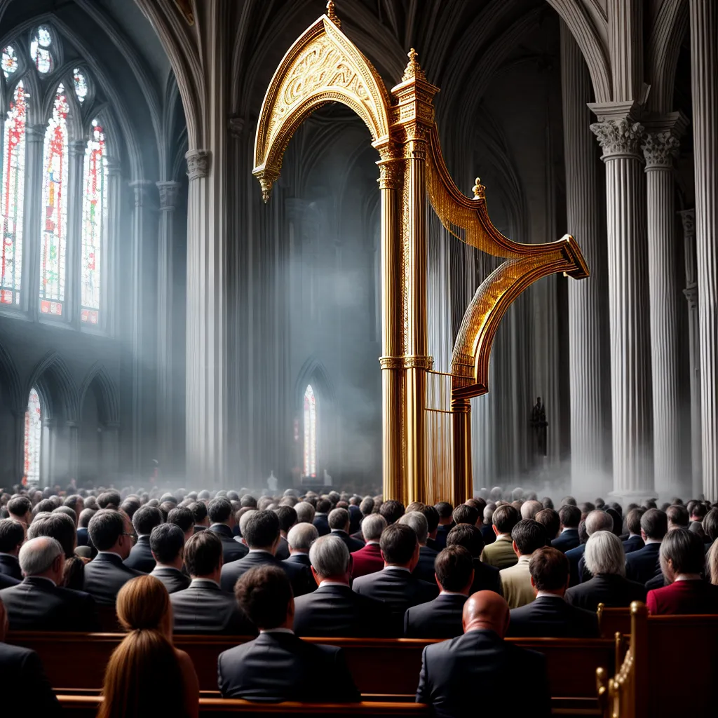 Fotos adoracao harpa igreja multidao