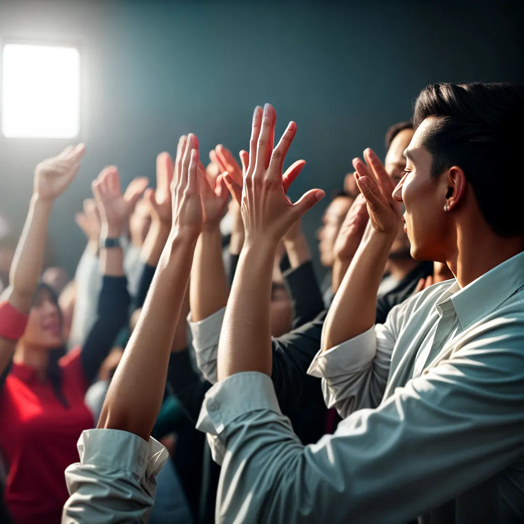 Fotos adoracao luz brilho espirito revival
