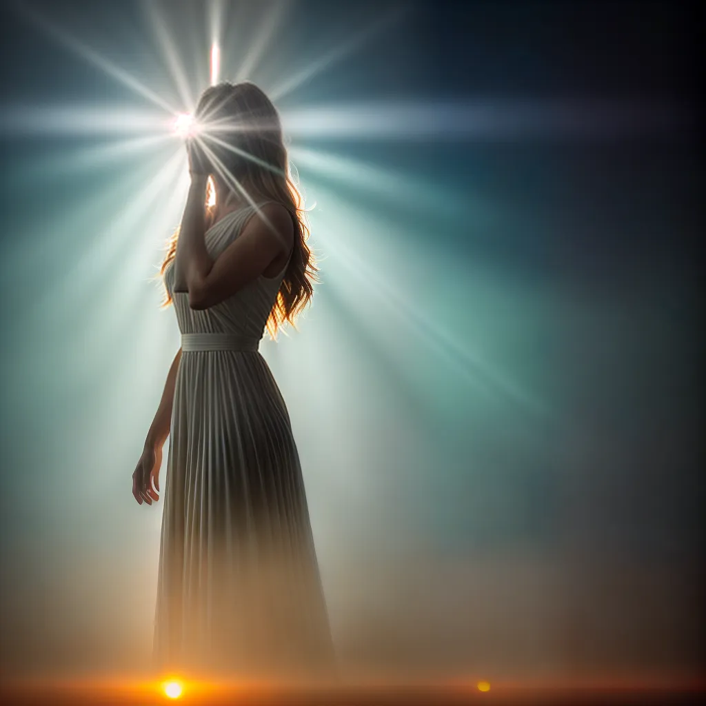 Fotos adoracao raios ceu maos