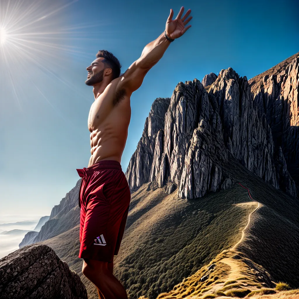 Fotos alegria sol jesus montanha